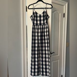 Jcrew Factory Navy and White Maxi.